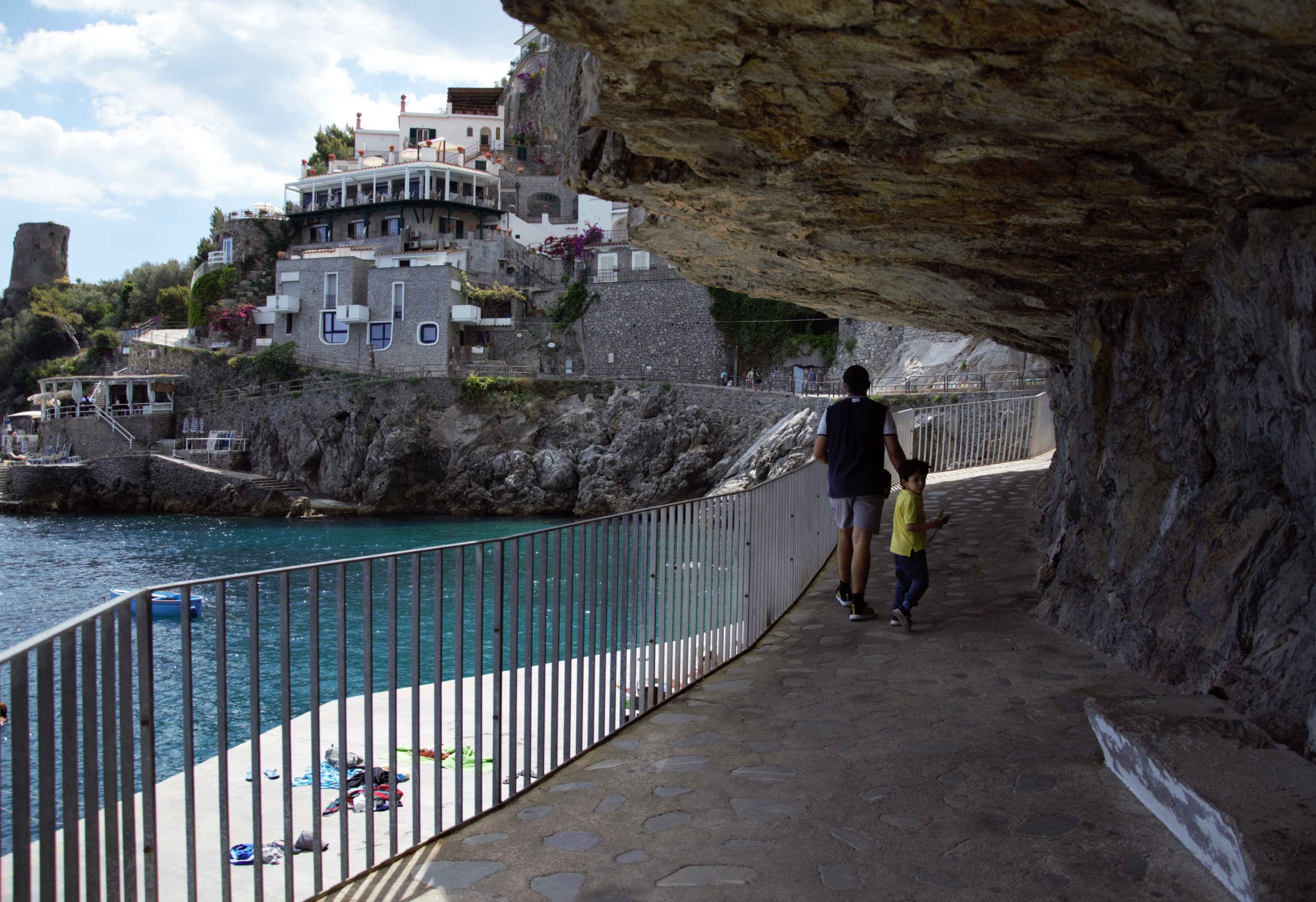 Praiano balcony walk